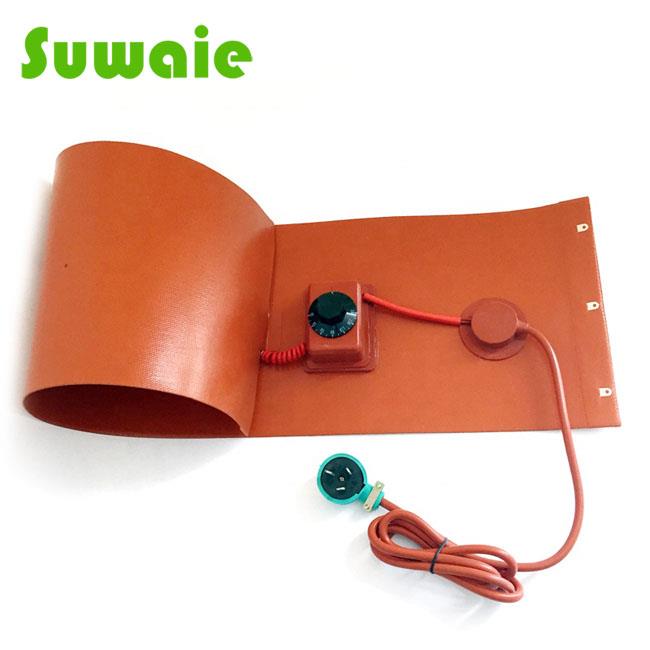 200L Flexible Steel Silicone Rubber Drum Heater